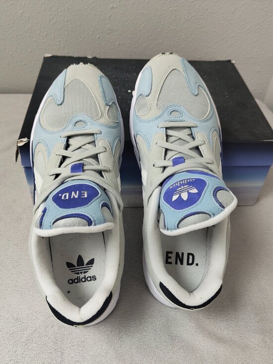 Size 11.5 - Adidas x END Yung 1 ‘Atmosphere’ G2763519 Suede Blue UNC Blue purple main image 6